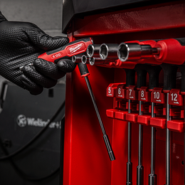 7 PC Torx Key Wrenches with Comfort Grip Set with Rack